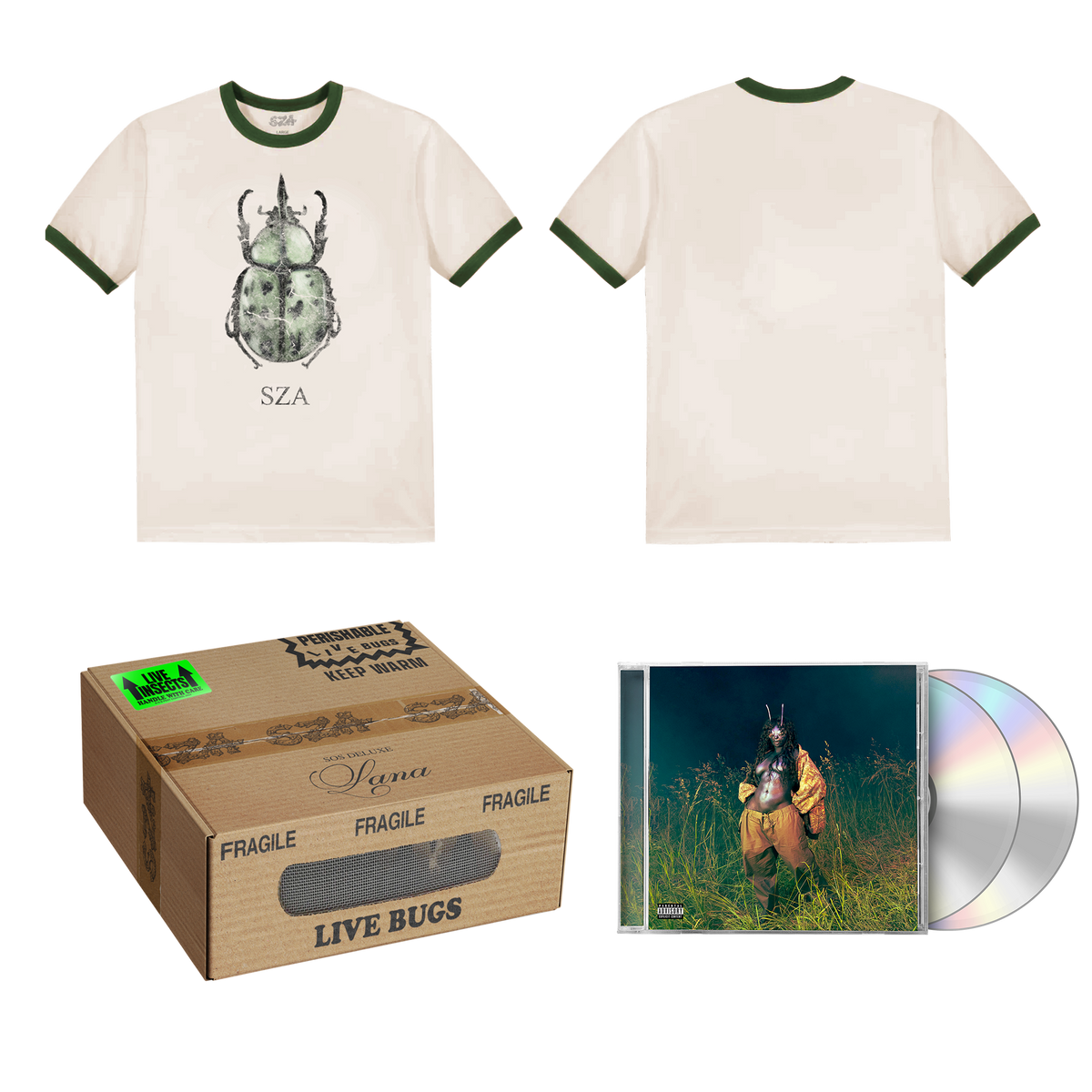 SOS Deluxe Ringer Tee Box Set