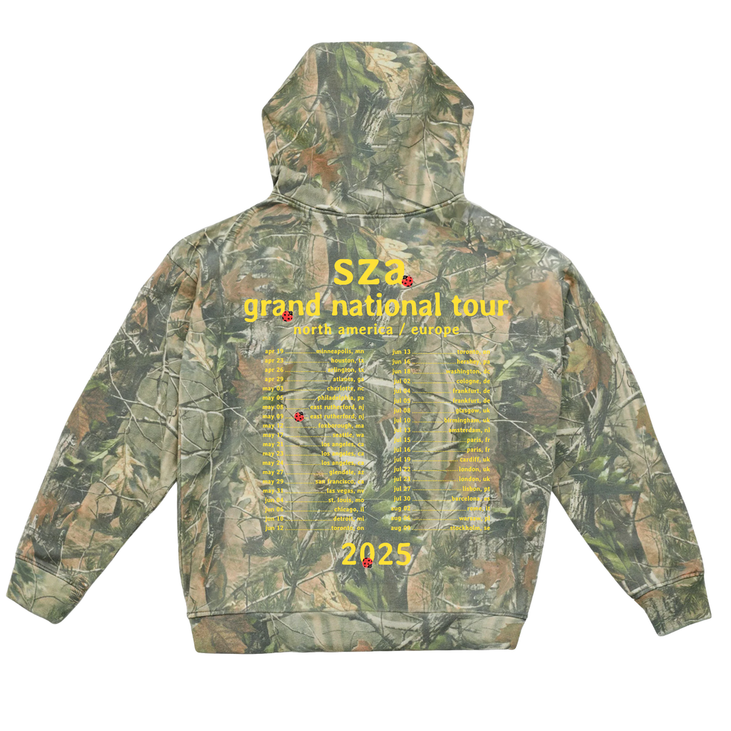 I Heart SZA Camo Hoodie