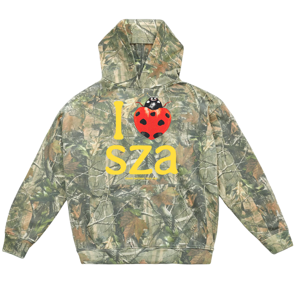 I Heart SZA Camo Hoodie